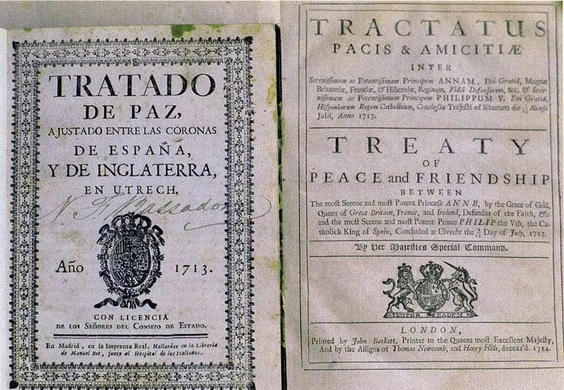 Francisco de Melo Palheta: Khởi Nguồn Của Cà Phê Brazil 16 Tài liệu lịch sử của Hiệp ước Utrecht, được ký vào năm 1713.