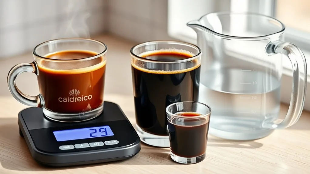 espresso defines caffeine concentration