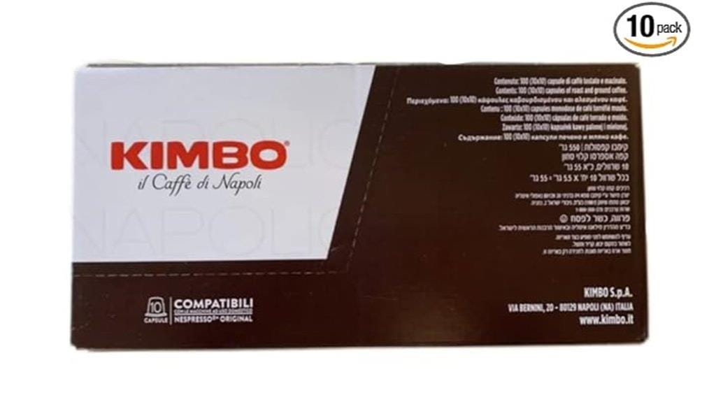 9 Best Nespresso Compatible Pods 20 arabica coffee capsules pack