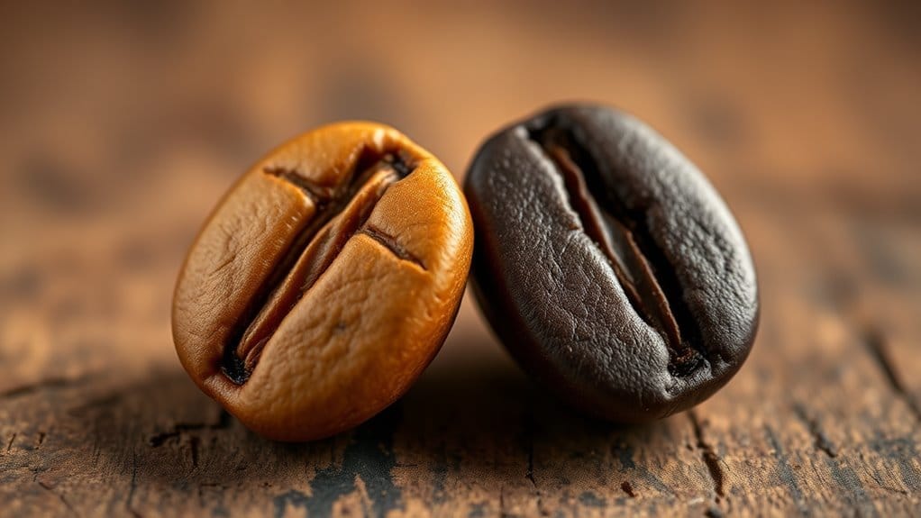 bean type influences caffeine