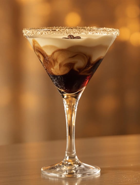 bold tequila espresso martini