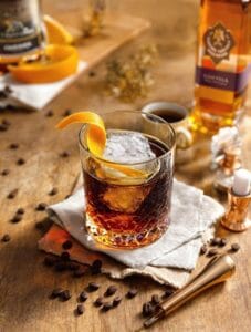 bourbon infused coffee cocktail