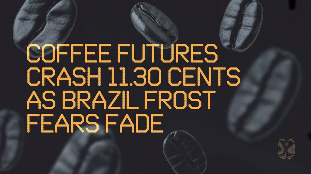 Brazilian Frost Fears Send Coffee Futures Plummeting to Annual Lows 10 brazilian frost impact coffee