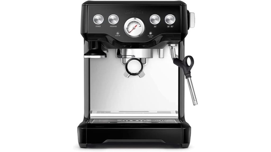 breville espresso machine black