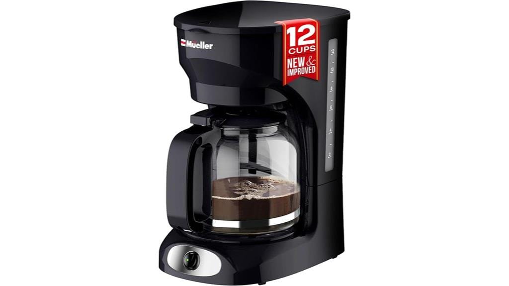 brews twelve cups coffee