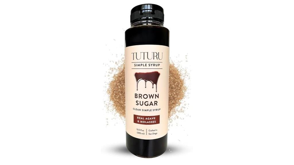 brown sugar agave syrup
