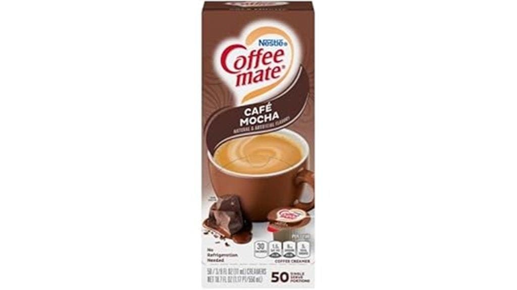 caf mocha liquid creamer