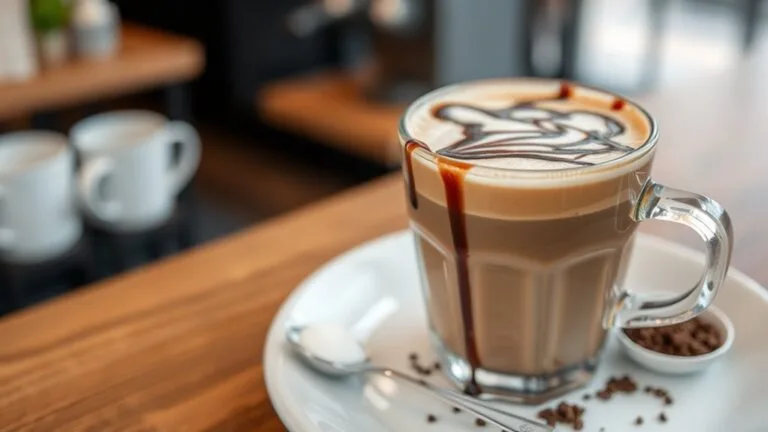 calories from sugary mocha