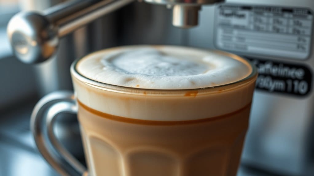 cappuccino caffeine content explained