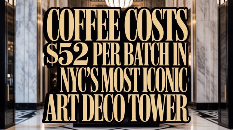 chrysler building s pricey coffee