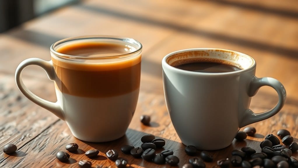 Cafe Au Lait Vs Flat White: 7 Key Differences Explained 5 coffee and milk ratios