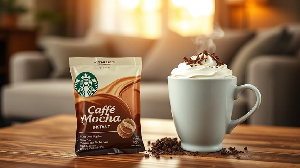 How to Enjoy Starbucks Caffe Mocha Instant at Home? 8 coffee pairings elevate experience