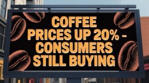 coffee price increase strategy