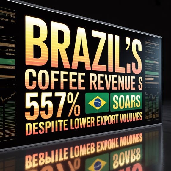 Brazil Defies Export Volume Decline to Shatter Coffee Revenue Records at $14.7 Billion 2 coffee revenue record broken
