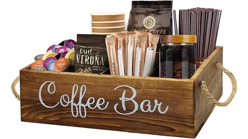 coffee station organizer set