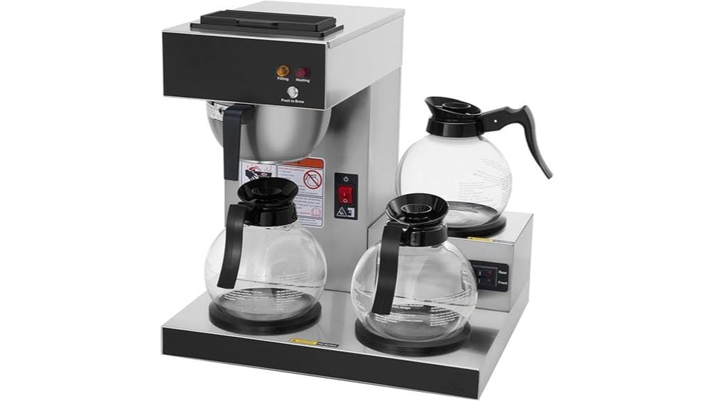 commercial coffee maker ensemble