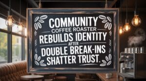 community coffee roaster identity lost