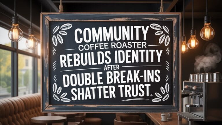 community coffee roaster identity lost
