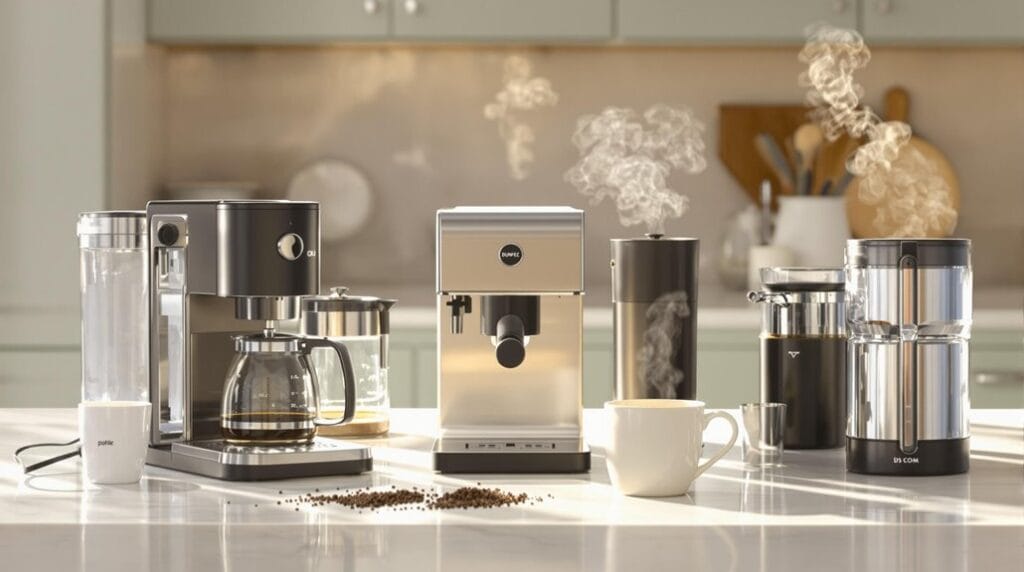 compact and powerful coffee makers