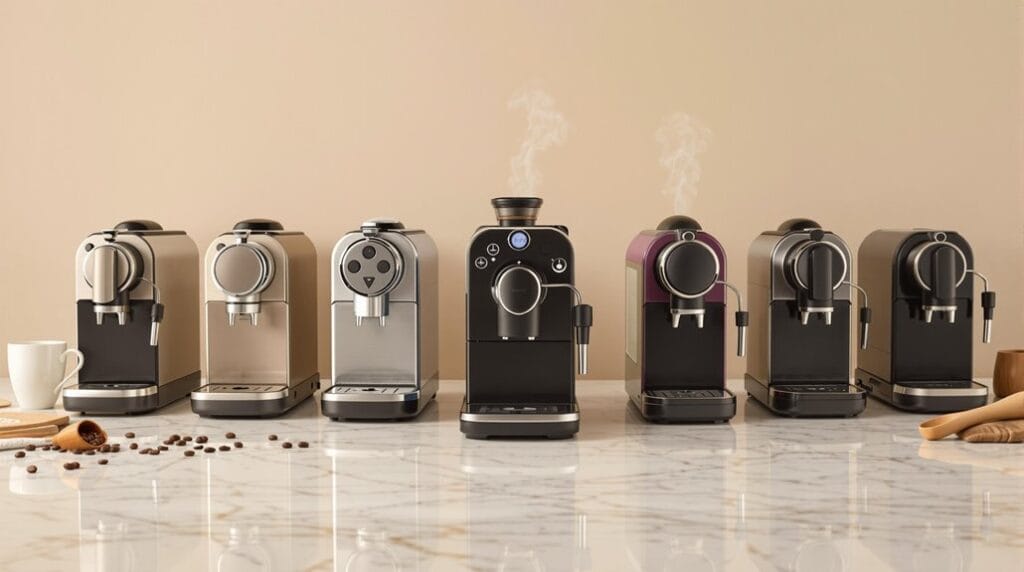 compact coffee machine options