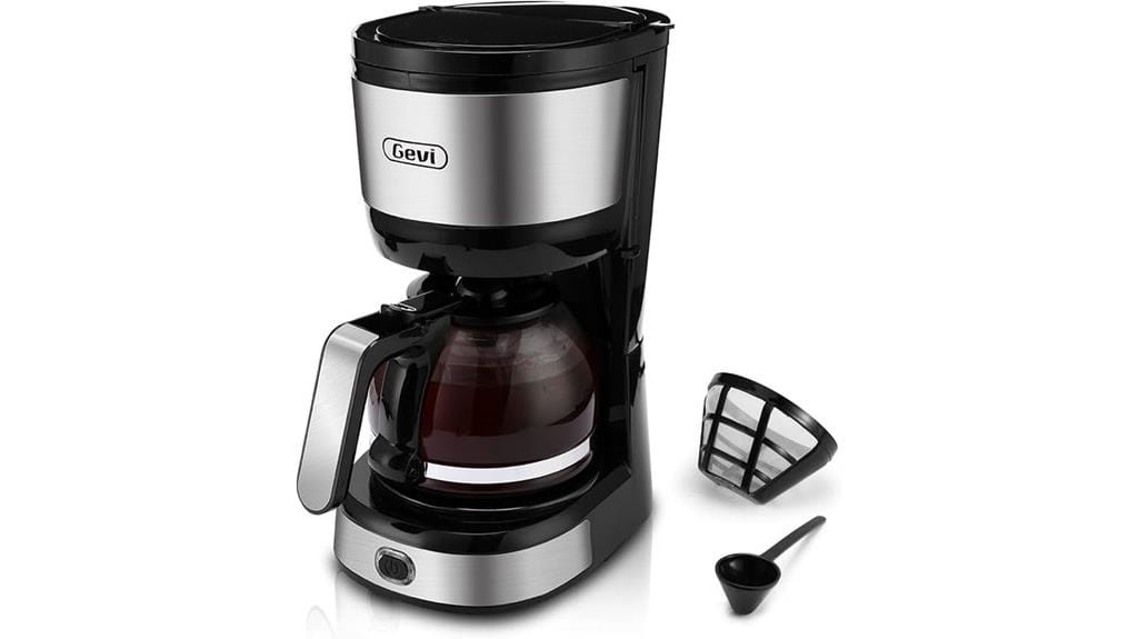 compact coffee maker feature