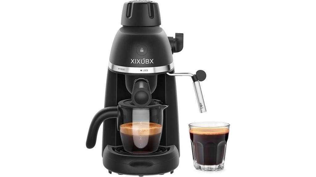 compact espresso and cappuccino