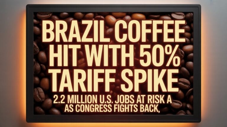 Congress Demands Coffee Tariff Elimination as Trump Imposes 50% Import Fees 2 congress seeks coffee tariff removal