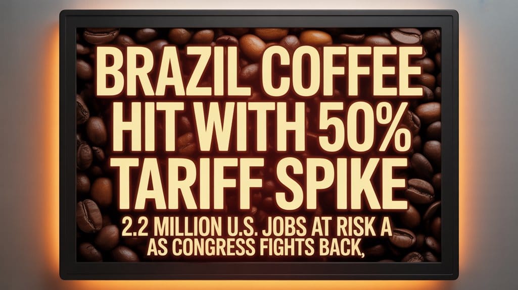 Congress Demands Coffee Tariff Elimination as Trump Imposes 50% Import Fees 5 congress seeks coffee tariff removal