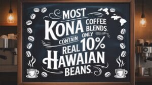 controversial kona coffee blend