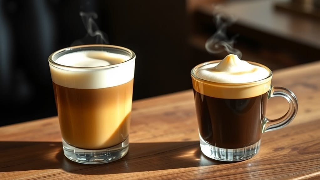 cortado s smoothness macchiato s boldness
