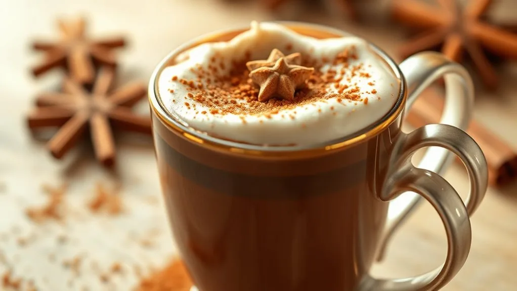 cozy spiced mocha delight