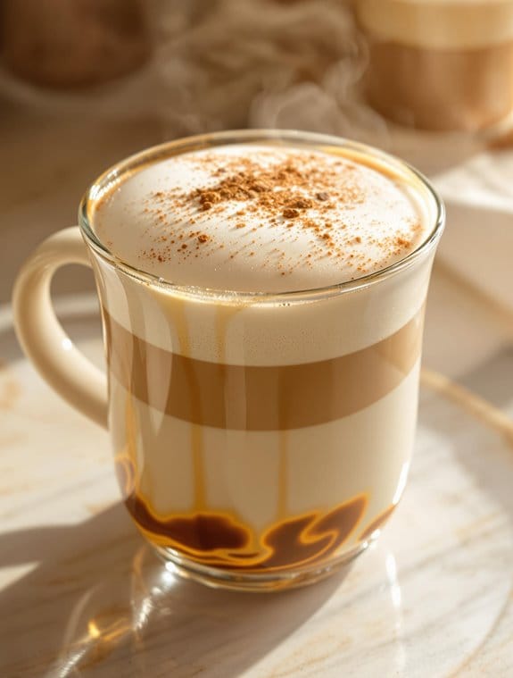 creamy brown sugar cortado