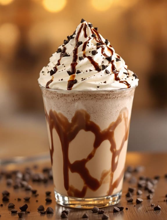 creamy mocha cookie frappuccino