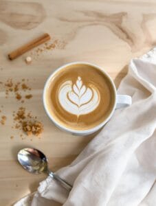 creamy oatmilk cortado recipe