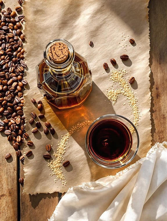 delicious homemade coffee liqueur