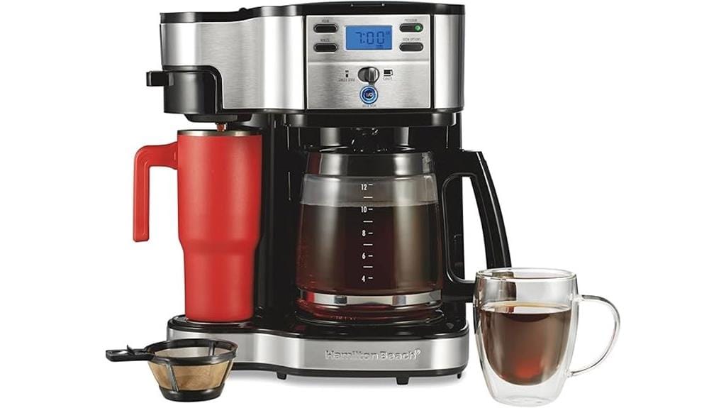 dual function coffee machine