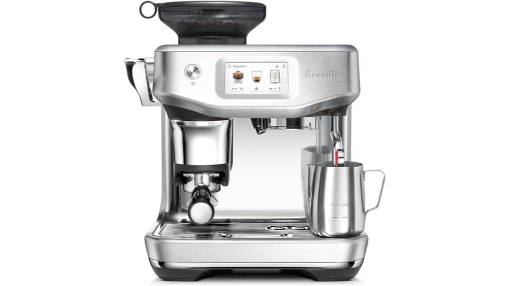 elegant espresso machine features