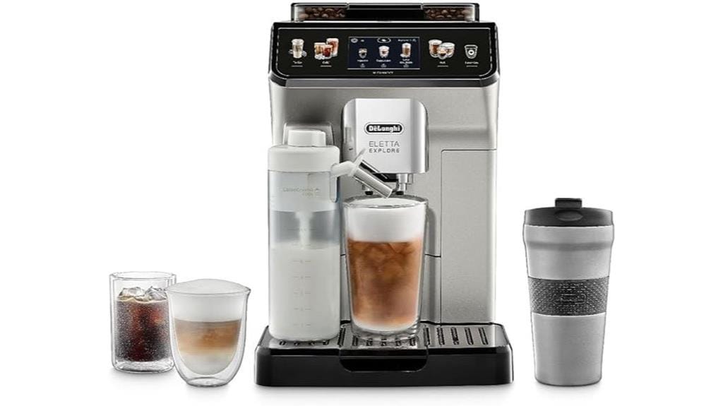 espresso machine with frother