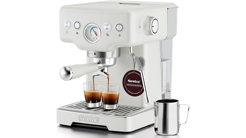 espresso machine with frother