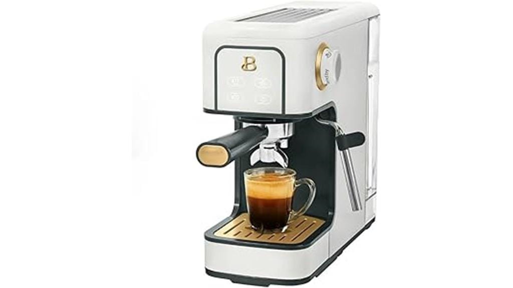 espresso maker with tank