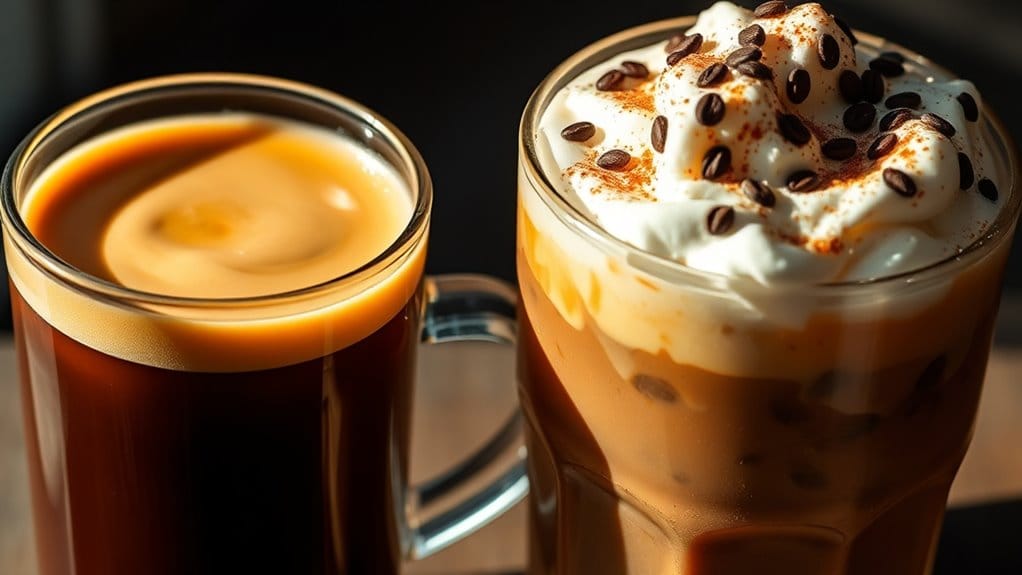 espresso versus blended coffee