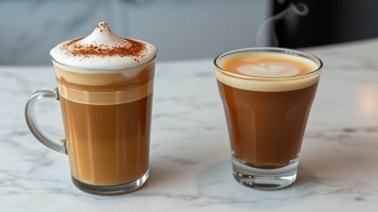 flat white vs cappuccino differences