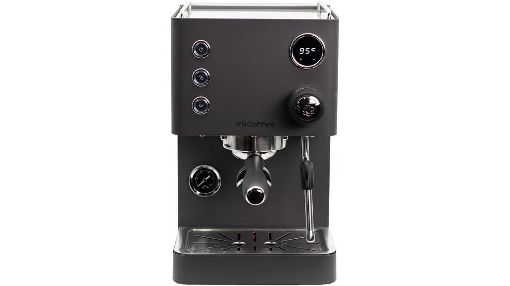 grey apex espresso machine