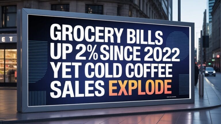 grocery prices rise iced coffee sales increase