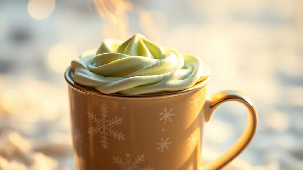 healthy holiday peppermint mocha