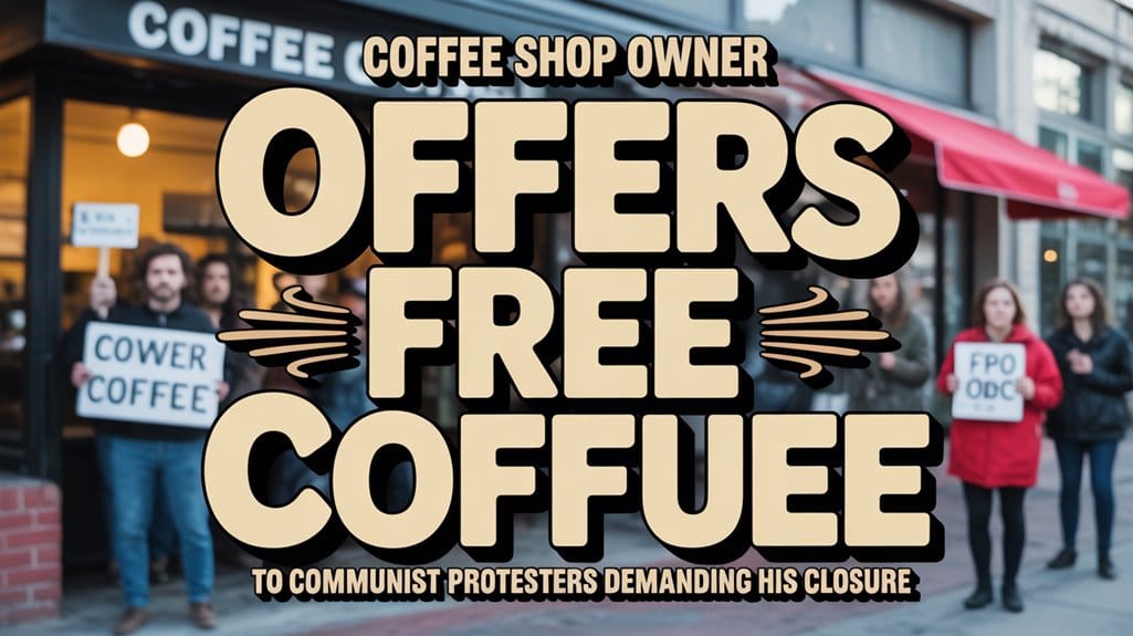 Coffee Shop Owner Defies Communist Protesters While Hiring Homeless in Progressive Denver 6 hiring homeless amid protests