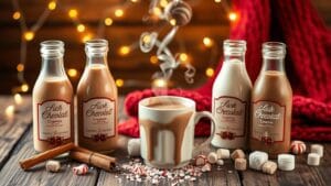 holiday peppermint mocha creamers