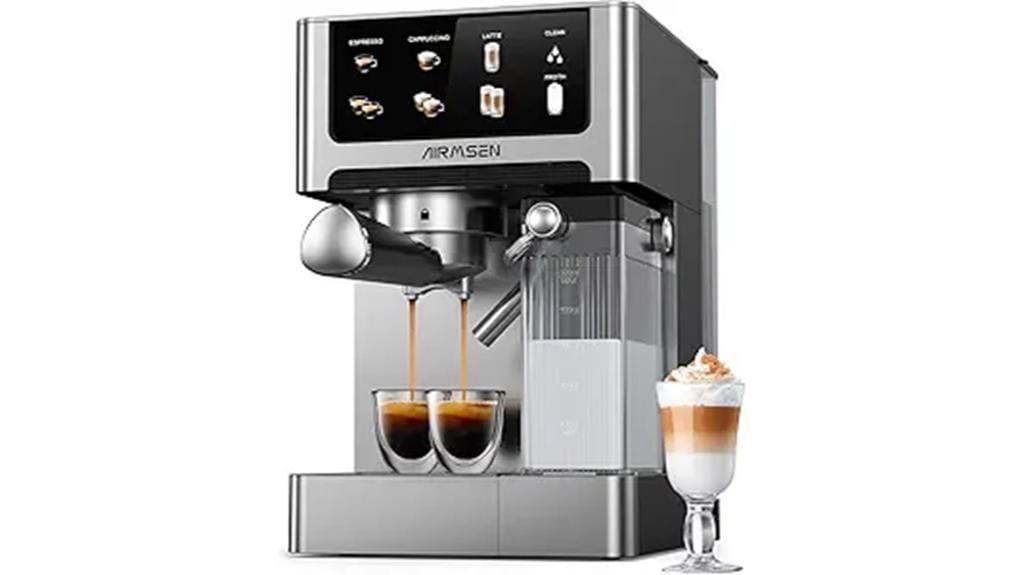 home espresso machine frother
