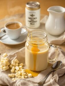 homemade white chocolate syrup
