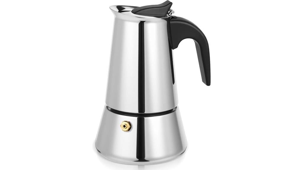 induction compatible espresso maker